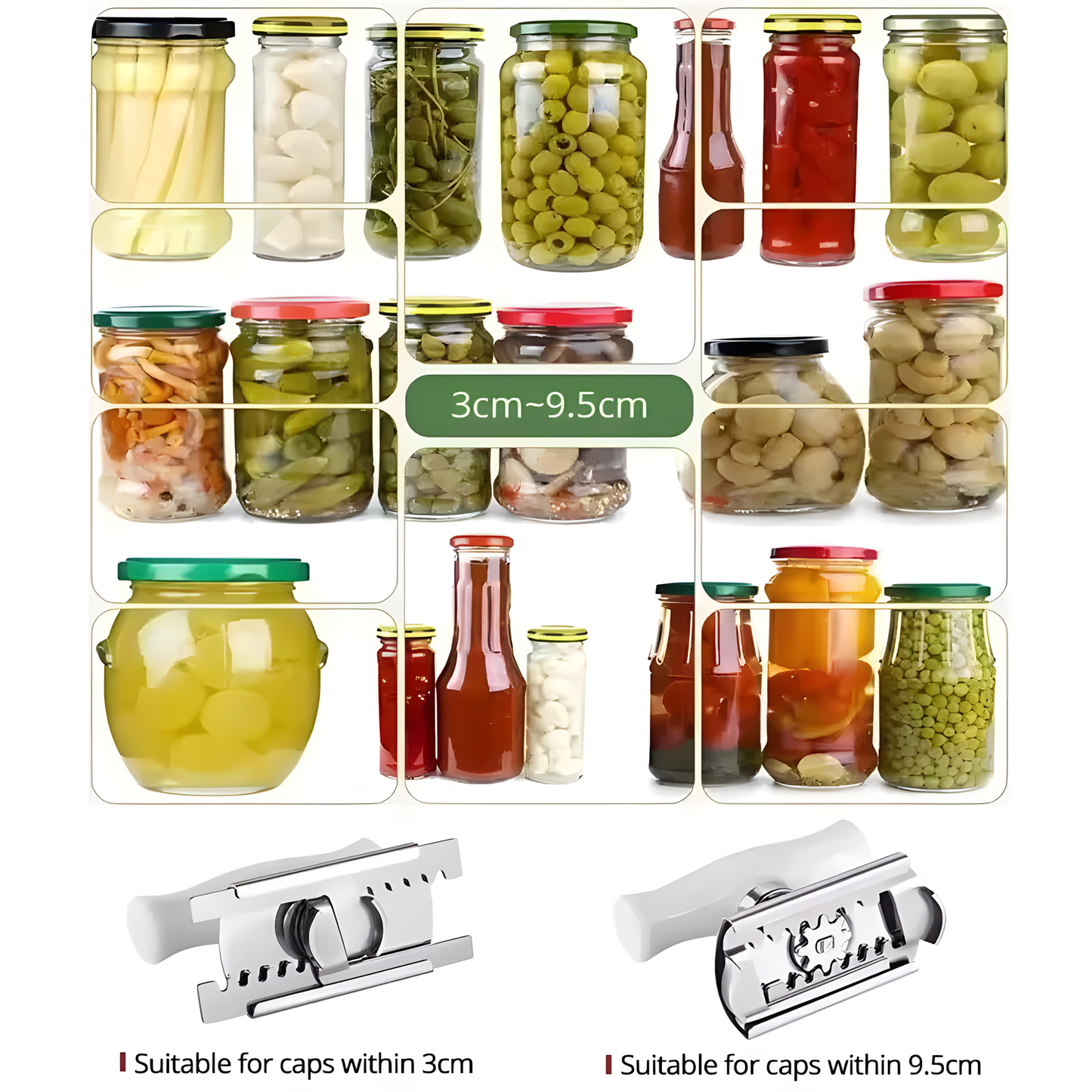 Rotary Jar and Bottle Opener