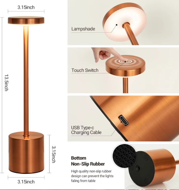 TouchGlow LED Lamp