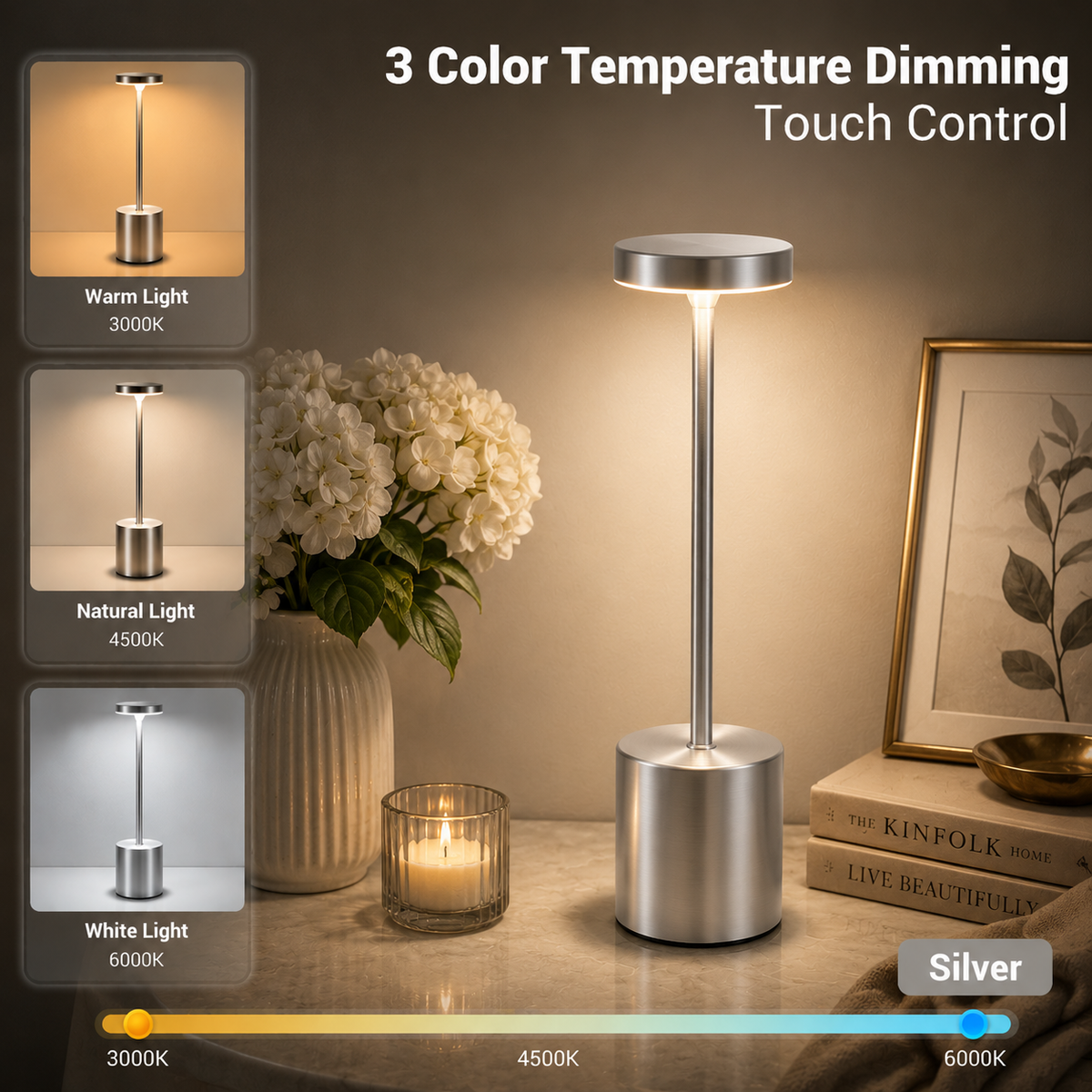 TouchGlow LED Lamp